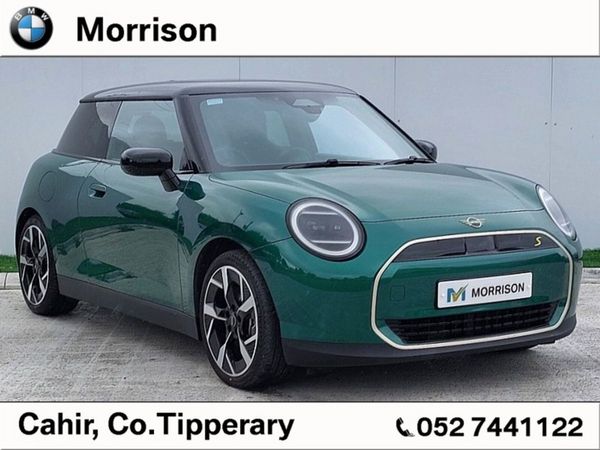 Mini Cooper Hatchback, Electric, 2024, Green