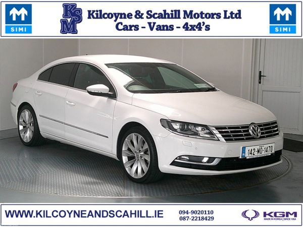 Volkswagen CC Coupe, Diesel, 2014, White