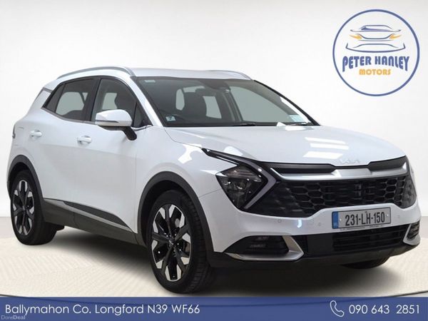 Kia Sportage SUV, Petrol Plug-in Hybrid, 2023, White