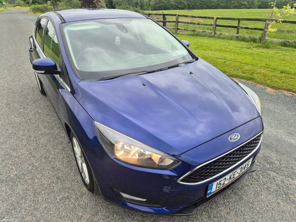 Ford Focus Hatchback, Petrol, 2015, Blue