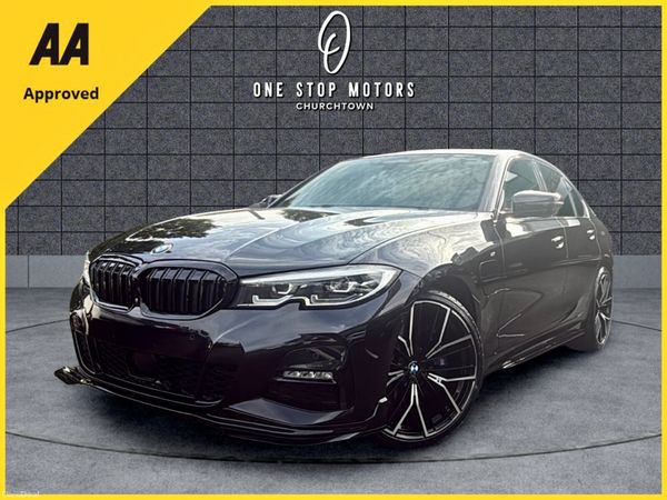 BMW 3-Series Saloon, Petrol Hybrid, 2021, Black