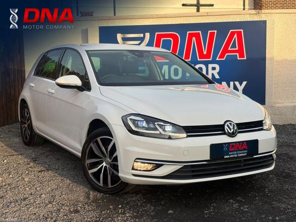 Volkswagen Golf Hatchback, Petrol, 2019, White