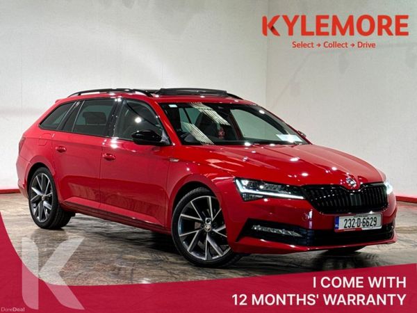 Skoda Superb Estate, Diesel, 2023, Red