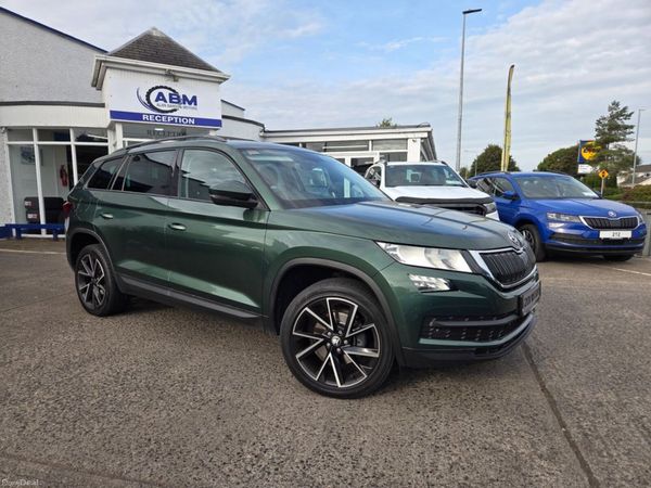 Skoda Kodiaq Estate, Diesel, 2020, Green