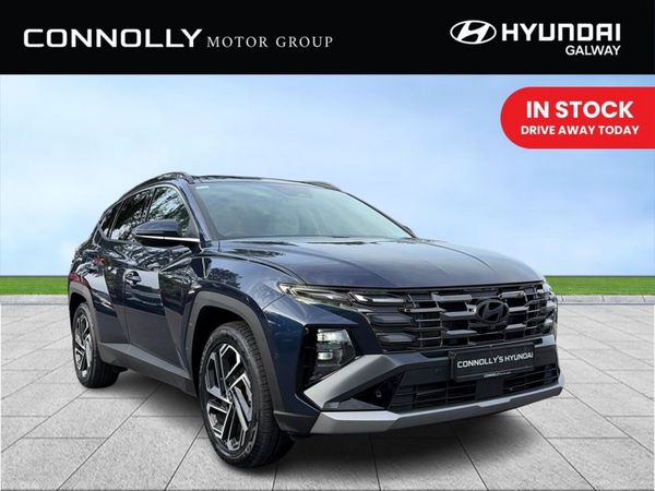 Hyundai Tucson SUV, Petrol Plug-in Hybrid, 2025, Blue
