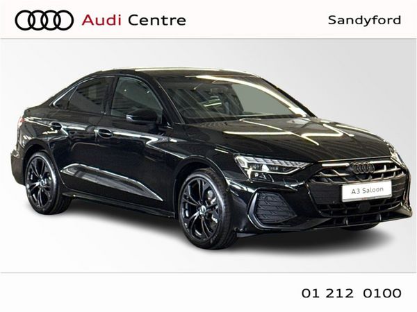Audi A3 Saloon, Petrol, 2026, Black