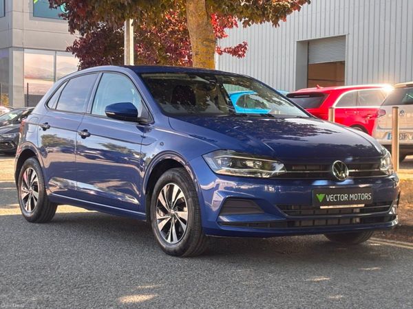 Volkswagen Polo Hatchback, Petrol, 2021, Blue