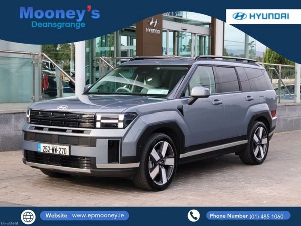 Hyundai Santa Fe SUV, Petrol Plug-in Hybrid, 2025, Blue