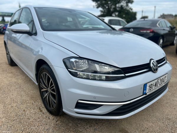 Volkswagen Golf Hatchback, Diesel, 2019, Silver
