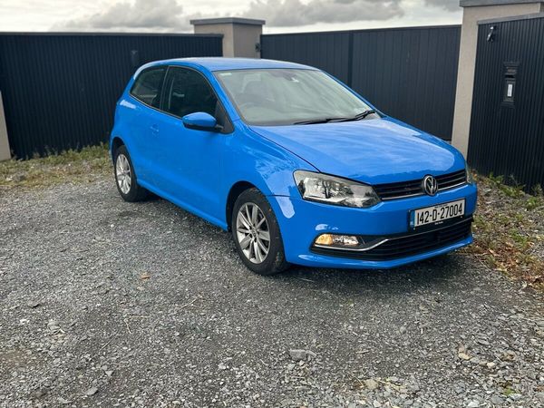 Volkswagen Polo Hatchback, Diesel, 2014, Blue