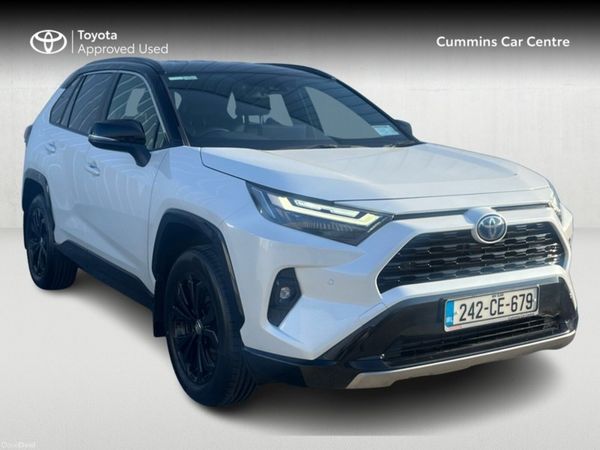 Toyota RAV4 SUV, Petrol Hybrid, 2024, White