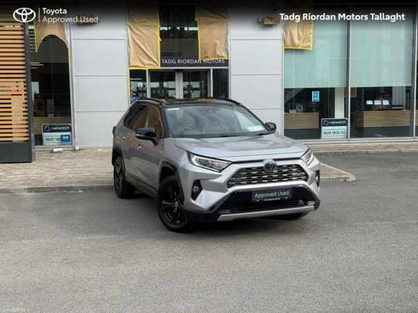 Toyota RAV4 SUV, Petrol Hybrid, 2019, Silver