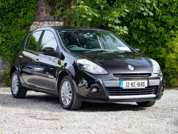 Renault Clio Hatchback, Ethanol Petrol, 2012, Black