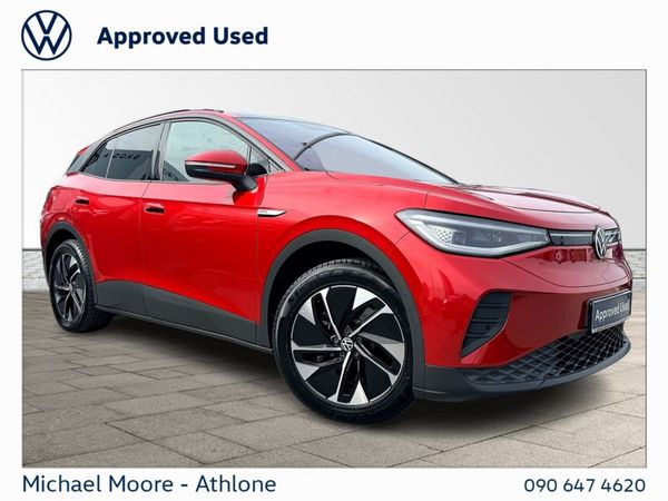 Volkswagen ID.4 SUV, Electric, 2022, Red