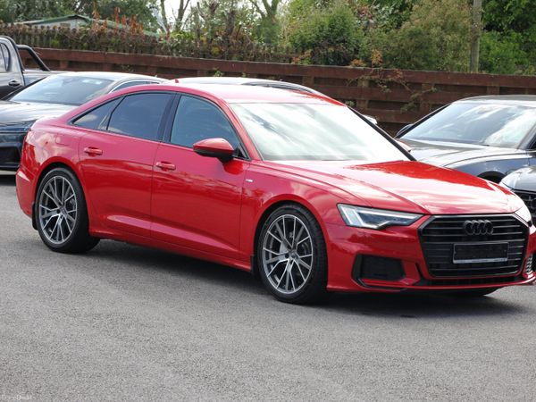 Audi A6 Saloon, Diesel, 2022, Red