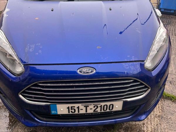 Ford Fiesta Hatchback, Petrol, 2015, Blue