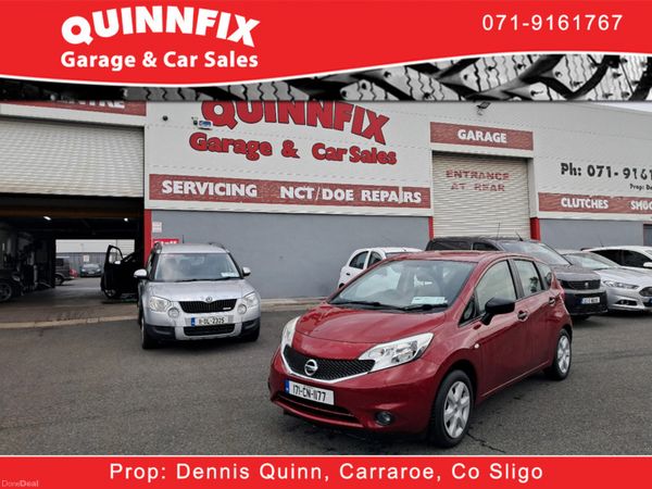 Nissan Note MPV, Diesel, 2017, Red