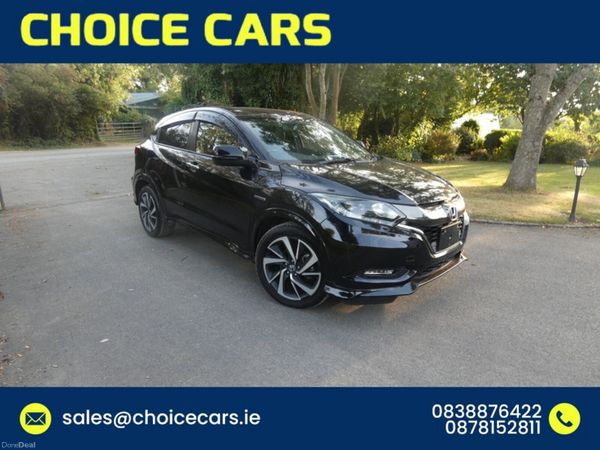 Honda Vezel Hatchback, Petrol Hybrid, 2017, Black
