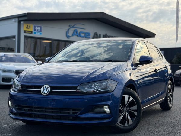 Volkswagen Polo Hatchback, Petrol, 2018, Blue