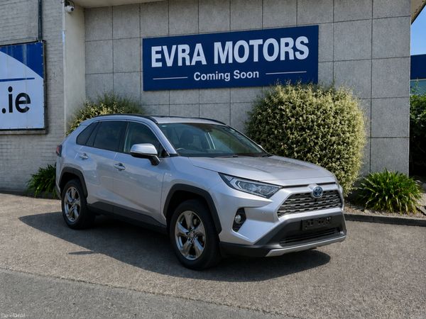 Toyota RAV4 SUV, Petrol Hybrid, 2020, Silver