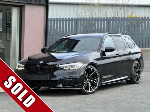 BMW 5-Series Estate, Diesel, 2020, Black