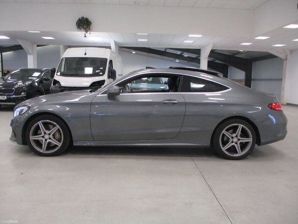 Mercedes-Benz C-Class Coupe, Diesel, 2017, Grey