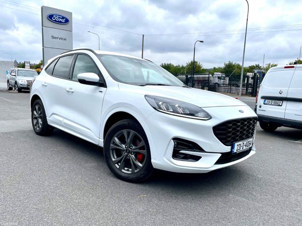 Ford Kuga SUV, Petrol Plug-in Hybrid, 2023, White