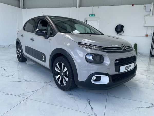 Citroen C3 Hatchback, Petrol, 2018, Grey