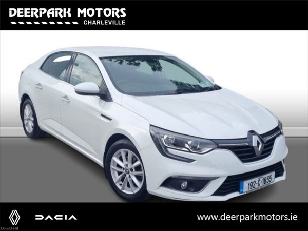 Renault Megane Saloon, Petrol, 2019, White