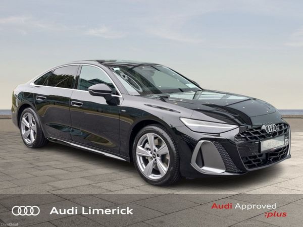 Audi A6 Saloon, Petrol Plug-in Hybrid, 2026, Black