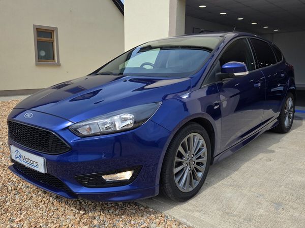 Ford Focus Hatchback, Diesel, 2017, Blue