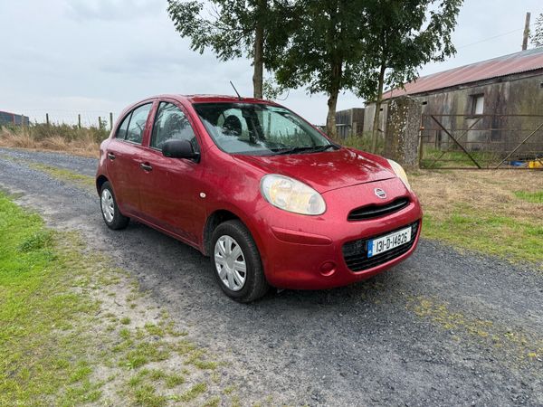 Nissan Micra Hatchback, Petrol, 2013, Red