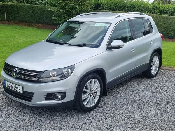 Volkswagen Tiguan SUV, Diesel, 2014, Silver