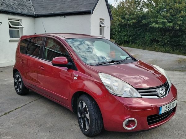 Nissan Note MPV, Petrol, 2012, Red