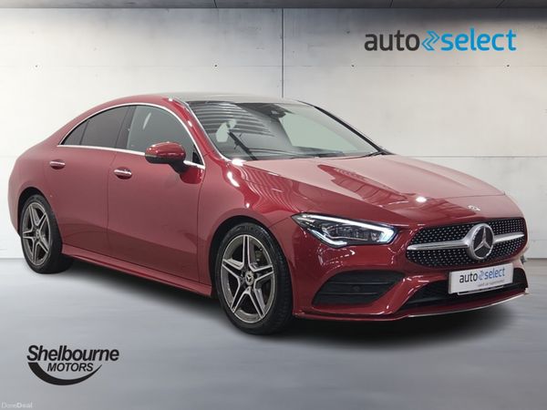 Mercedes-Benz CLA Coupe, Petrol, 2021, Red