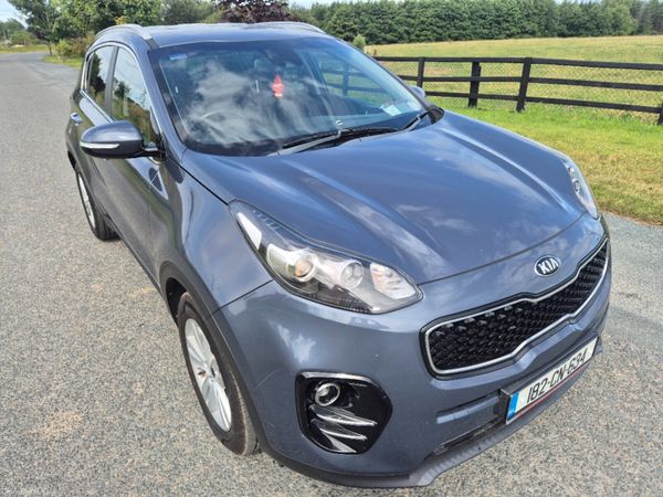 Kia Sportage SUV, Diesel, 2018, Blue