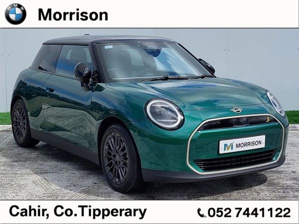 Mini Cooper Hatchback, Electric, 2024, Green