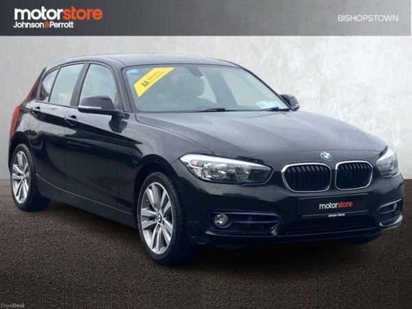 BMW 1-Series Estate, Diesel, 2019, Black