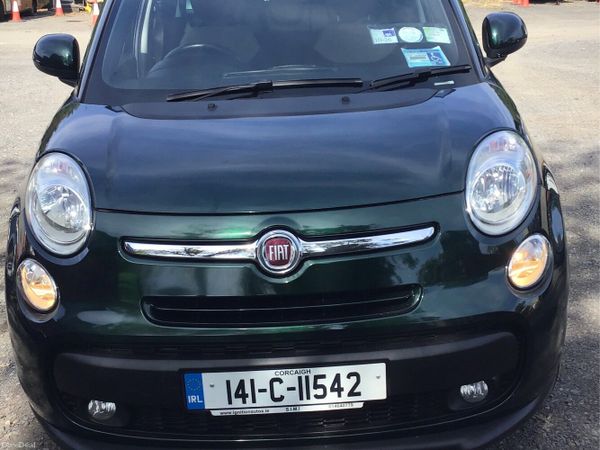 Fiat 500L MPV, Diesel, 2014, Green