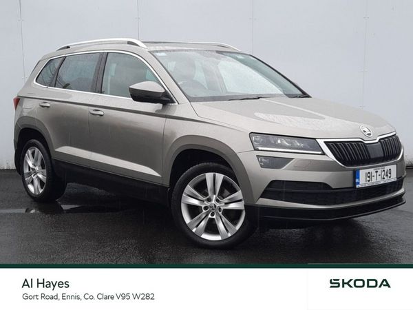 Skoda Karoq SUV, Diesel, 2019, Beige
