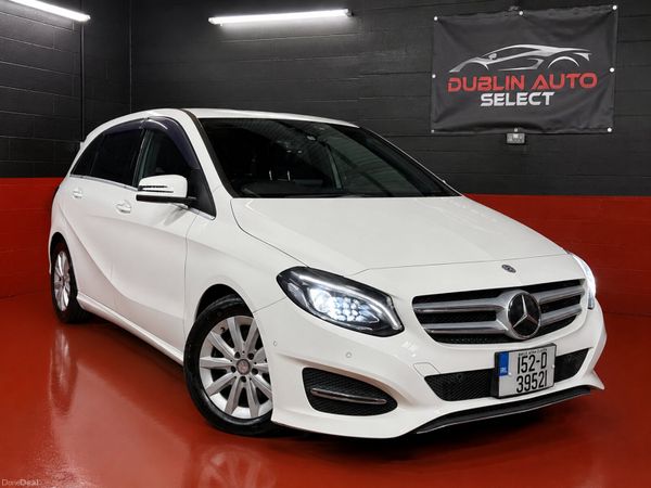 Mercedes-Benz B-Class MPV, Petrol, 2015, White