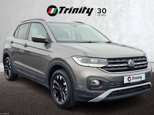 Volkswagen T-Cross SUV, Petrol, 2021, Grey
