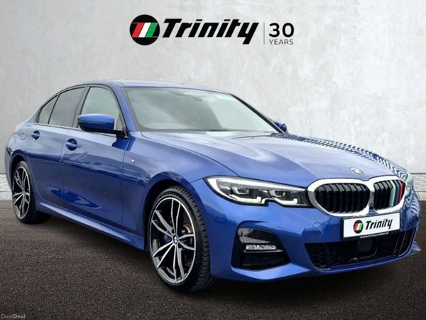 BMW 3-Series Saloon, Petrol Hybrid, 2021, Blue
