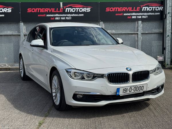 BMW 3-Series Saloon, Petrol Plug-in Hybrid, 2019, White