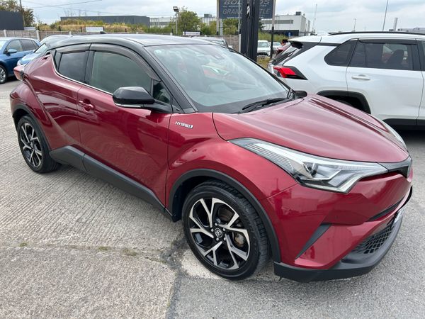 Toyota C-HR Hatchback, Petrol Hybrid, 2019, Red
