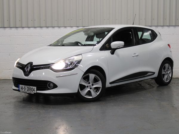 Renault Clio Hatchback, Diesel, 2014, White