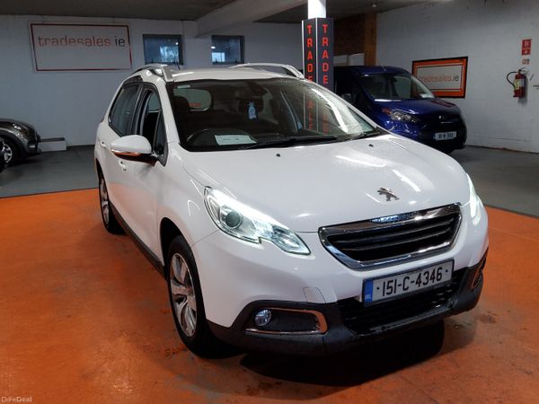 Peugeot 2008 SUV, Diesel, 2015, White