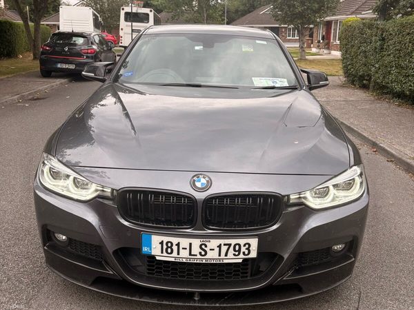 BMW 3-Series Saloon, Petrol Plug-in Hybrid, 2018, Grey
