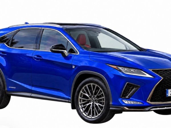 Lexus RX SUV, Petrol Hybrid, 2020, Blue