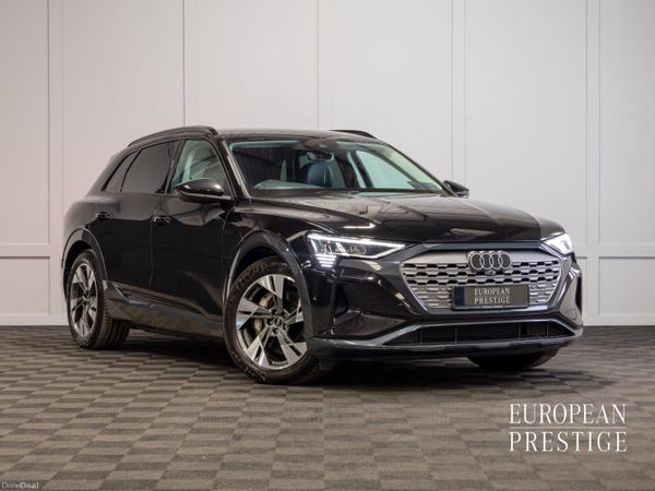 Audi Q8 e-tron SUV, Electric, 2023, Black
